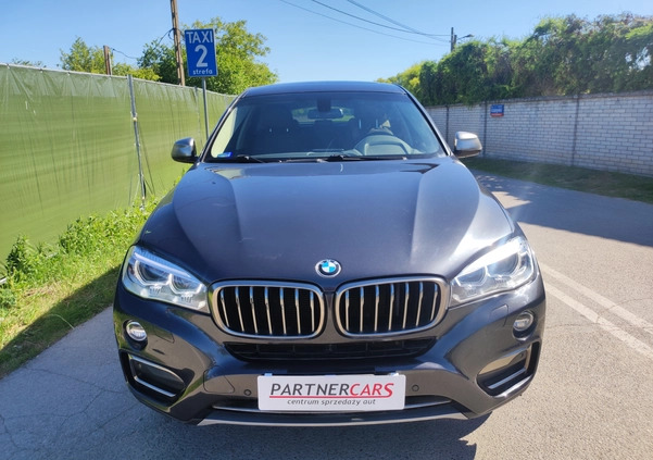 BMW X6 cena 129900 przebieg: 45000, rok produkcji 2015 z Węgrów małe 154